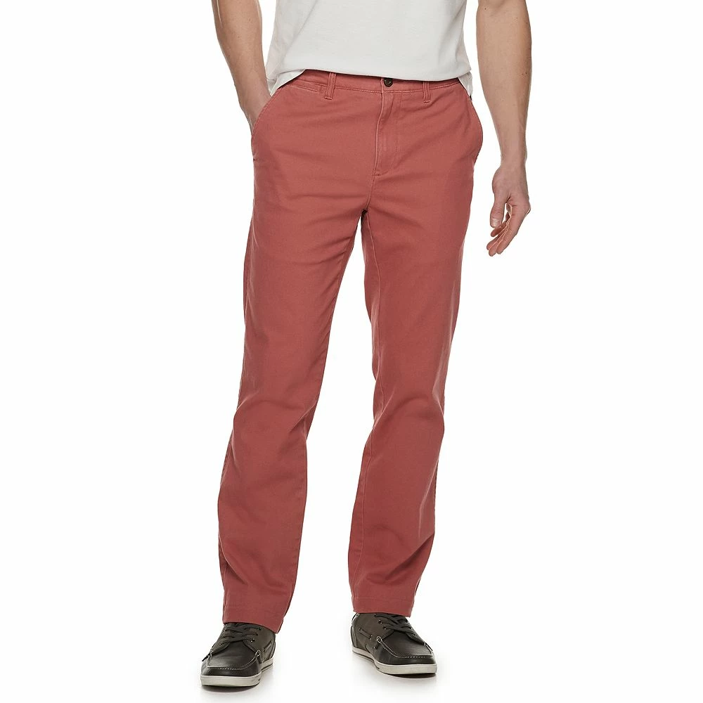 Men's Sonoma Goods For Life® Straight-Fit Stretch Chino Pants - Image 9