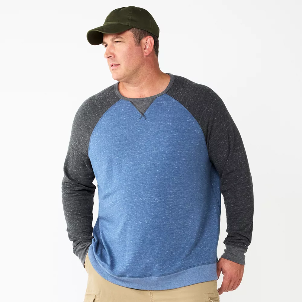 Big & Tall Sonoma Goods For Life® Super Soft Double Knit Crewneck Tee - Image 7