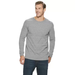 Big & Tall Sonoma Goods For Life® Modern-Fit Thermal Crewneck Pullover
