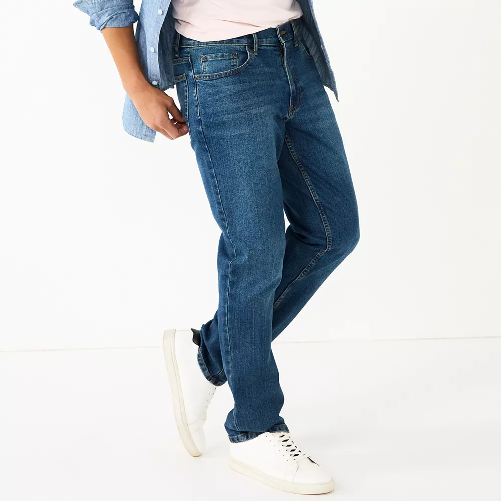 Men's Sonoma Goods For Life® Regular-Fit Jeans 5 Men's Sonoma Goods For Life® Regular-Fit Jeans - Image 4