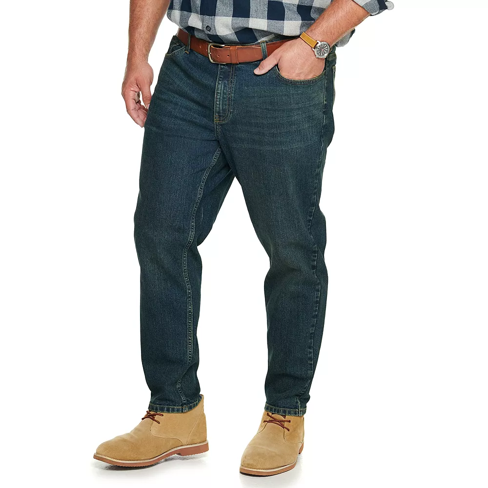 Big & Tall Sonoma Goods For Life® Regular Fit Tapered Jeans 7 Big & Tall Sonoma Goods For Life® Regular Fit Tapered Jeans - Image 5
