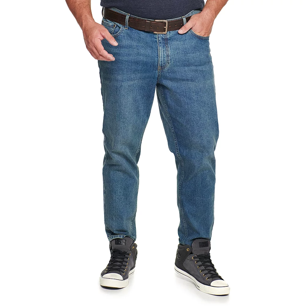 Big & Tall Sonoma Goods For Life® Regular Fit Tapered Jeans 8 Big & Tall Sonoma Goods For Life® Regular Fit Tapered Jeans - Image 6