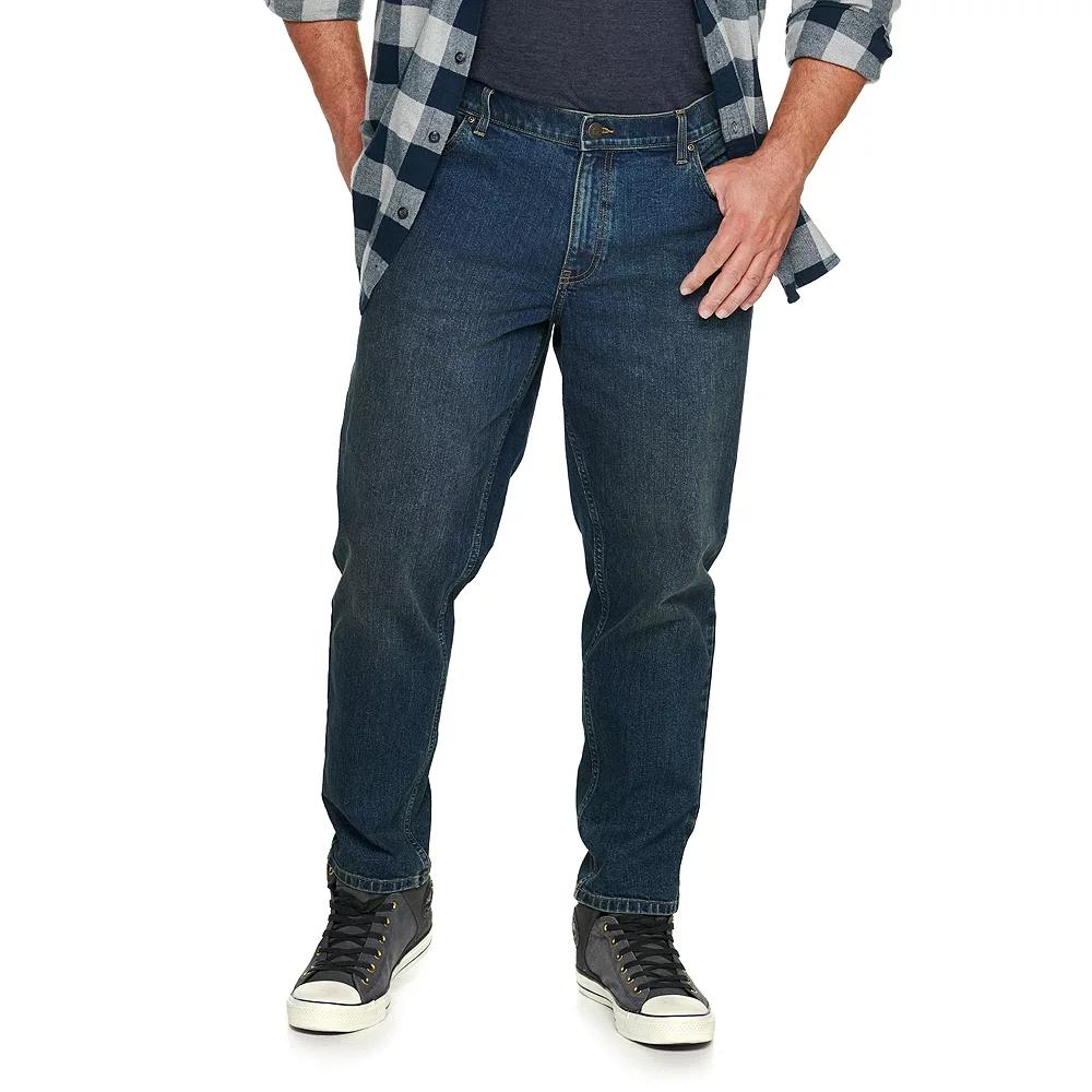 Big & Tall Sonoma Goods For Life® Regular Fit Tapered Jeans 6 Big & Tall Sonoma Goods For Life® Regular Fit Tapered Jeans - Image 4