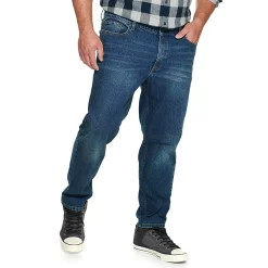 Big & Tall Sonoma Goods For Life® Regular Fit Tapered Jeans 22 Big & Tall Sonoma Goods For Life® Regular Fit Tapered Jeans -Sonoma Goods For Life Shop 4999766 Indigo Stone