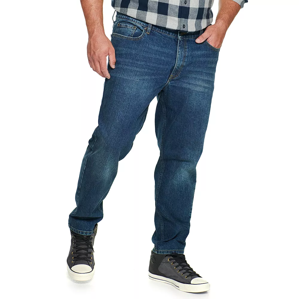 Big & Tall Sonoma Goods For Life® Regular Fit Tapered Jeans 12 Big & Tall Sonoma Goods For Life® Regular Fit Tapered Jeans - Image 10
