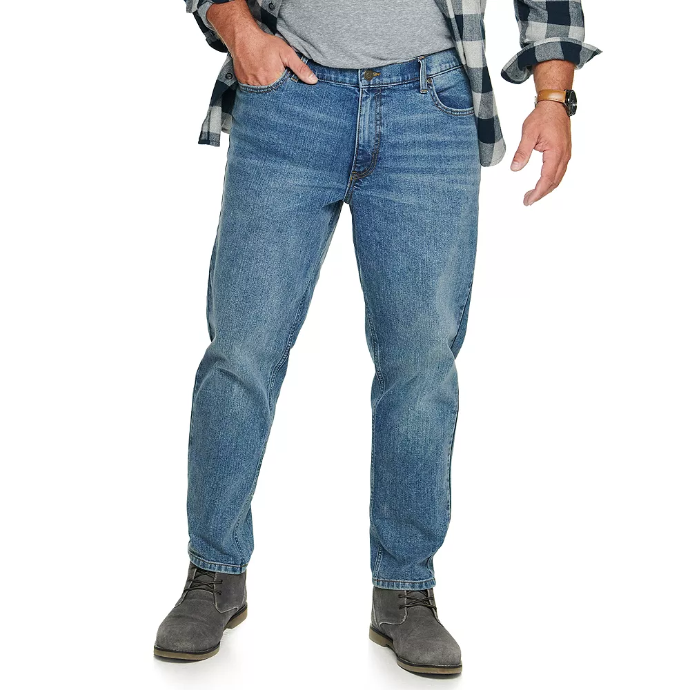Big & Tall Sonoma Goods For Life® Regular Fit Tapered Jeans 3 Big & Tall Sonoma Goods For Life® Regular Fit Tapered Jeans