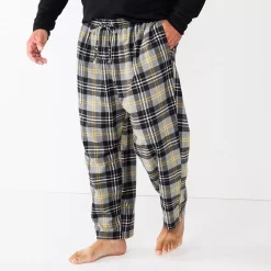 Big & Tall Sonoma Goods For Life® Flannel Pajama Pants