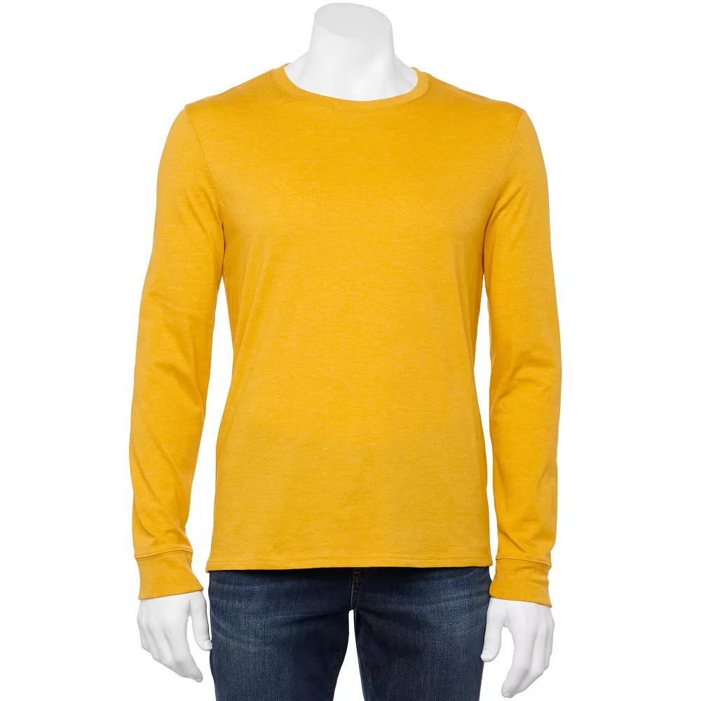 Men's Sonoma Goods For Life® Supersoft Long Sleeve Crewneck Tee 3 Men's Sonoma Goods For Life® Supersoft Long Sleeve Crewneck Tee