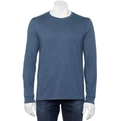 Men's Sonoma Goods For Life® Supersoft Long Sleeve Crewneck Tee 15 Men's Sonoma Goods For Life® Supersoft Long Sleeve Crewneck Tee -Sonoma Goods For Life Shop 5001985 Knight Blue
