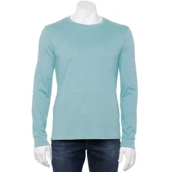 Men's Sonoma Goods For Life® Supersoft Long Sleeve Crewneck Tee 21 Men's Sonoma Goods For Life® Supersoft Long Sleeve Crewneck Tee -Sonoma Goods For Life Shop 5001985 Light Blue