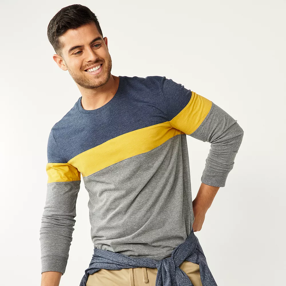 Men's Sonoma Goods For Life® Supersoft Long Sleeve Crewneck Tee 12 Men's Sonoma Goods For Life® Supersoft Long Sleeve Crewneck Tee - Image 10