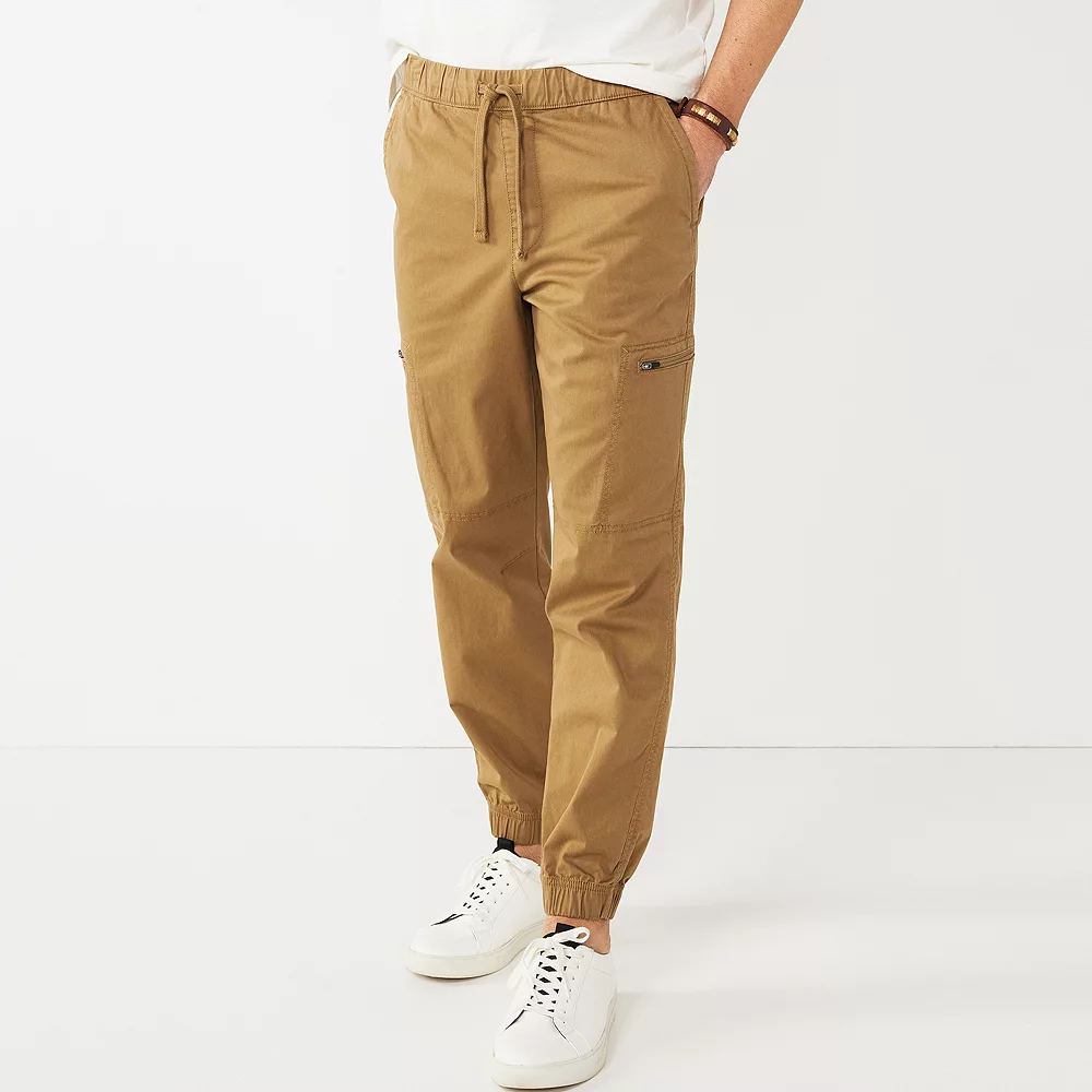 Men's Sonoma Goods For LifeĀ® Zip Cargo Jogger Pants - Image 5