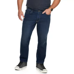Big & Tall Sonoma Goods For Life® Knit Straight-Leg Jeans