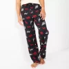 Men's Sonoma Goods For Life® Microfleece Pajama Pants -Sonoma Goods For Life Shop 5010868 Black Check Animals
