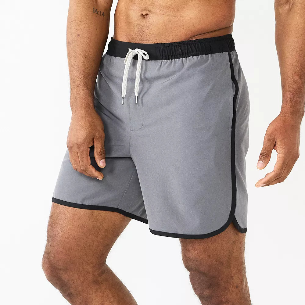 Men's Sonoma Goods For Life® Scallop Swim Trunks 8 Men's Sonoma Goods For Life® Scallop Swim Trunks - Image 6