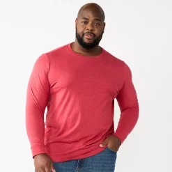 Big & Tall Sonoma Goods For Life® Crewneck Tee -Sonoma Goods For Life Shop 5108992 Valentine Garden