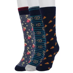 Men's Sonoma Goods For Life® 3-pack Mixed Novelty Socks -Sonoma Goods For Life Shop 5166829 Fun Food