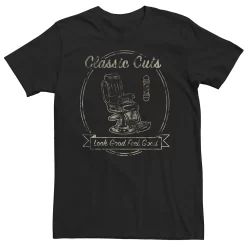 Men's Sonoma Goods For Life® Classic Cuts Barber Shop Distressed Logo Tee