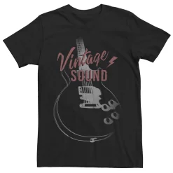 Men's Sonoma Goods For Life® Vintage Sound Electric Guitar Line Art Tee