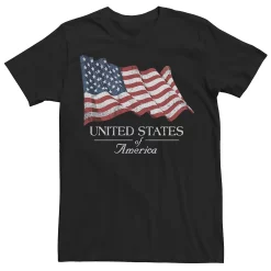 Men's Sonoma Goods For Life® United States Of America Waving Flag Portrait Tee