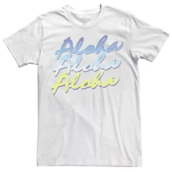 Men's Sonoma Goods For Life® Aloha Gradient Word Stack Tee
