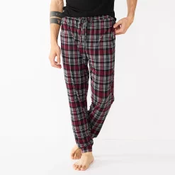 Men's Sonoma Goods For Life® Seriously Soft Jogger Pajama Pants 17 Men's Sonoma Goods For Life® Seriously Soft Jogger Pajama Pants -Sonoma Goods For Life Shop 5235511 Grey Red Plaid