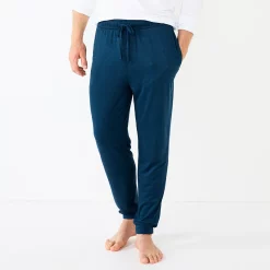 Men's Sonoma Goods For Life® Seriously Soft Jogger Pajama Pants 16 Men's Sonoma Goods For Life® Seriously Soft Jogger Pajama Pants -Sonoma Goods For Life Shop 5235511 Mineral Navy Space Dye