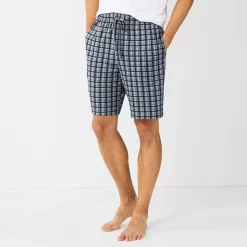 Men's Sonoma Goods For Life® Seriously Soft Pajama Shorts 18 Men's Sonoma Goods For Life® Seriously Soft Pajama Shorts -Sonoma Goods For Life Shop 5236603 Grey Blue Plaid