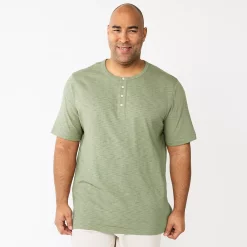 Big & Tall Sonoma Goods For Life® Classic-Fit Henley