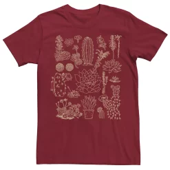 Men's Sonoma Goods For Life® Cacti Chart Drawing Tee