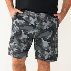 Big & Tall Sonoma Goods For Life® Flexwear Ripstop Cargo Shorts