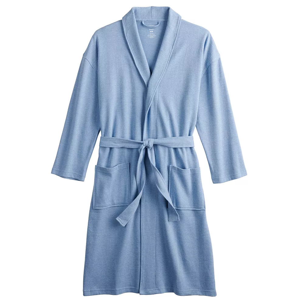 Men's Sonoma Goods For LifeĀ® 47" Waffle Robe - Image 6