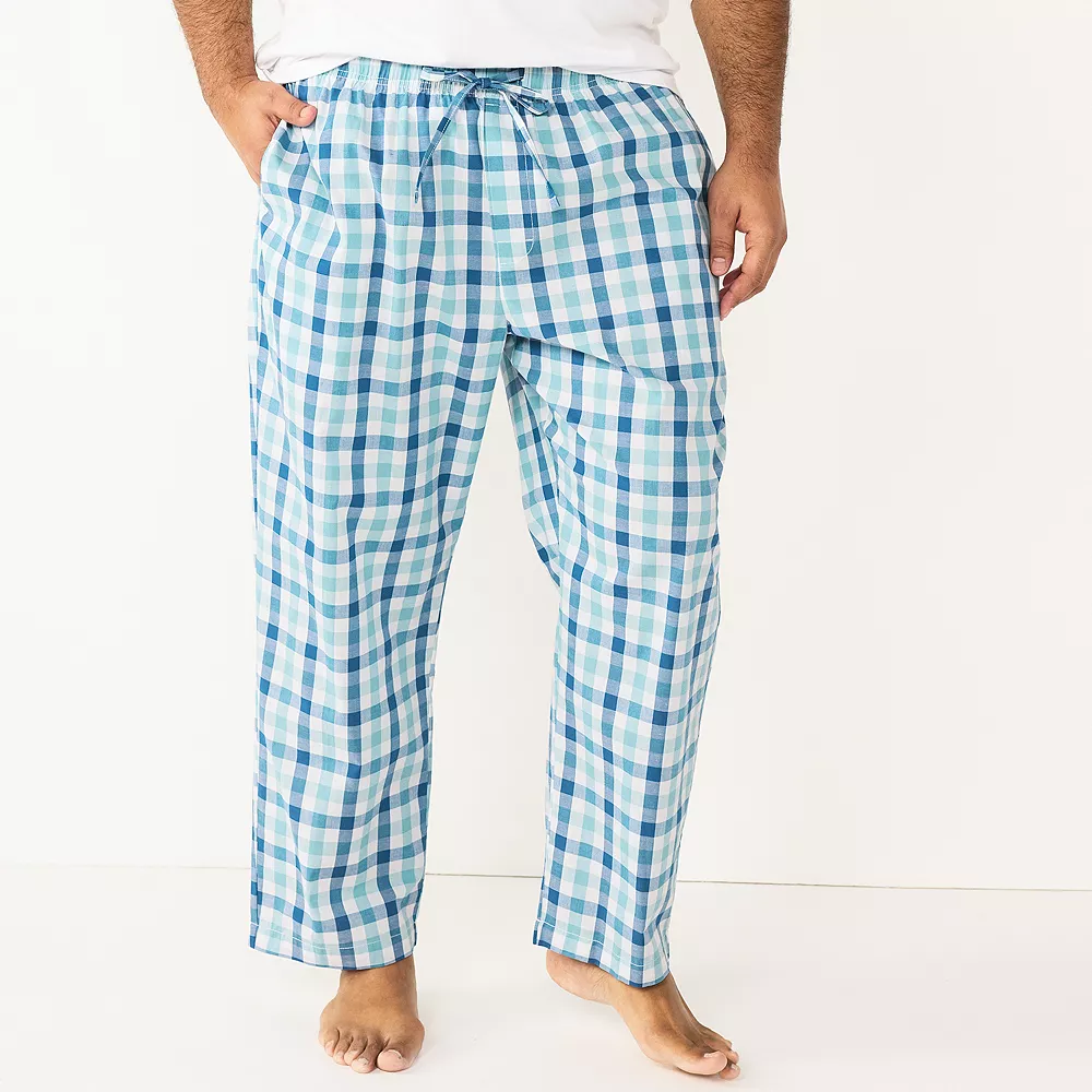 Big & Tall Sonoma Goods For Life® Brushed Poplin Sleep Pants - Image 9