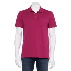 Men's Sonoma Goods For Life® Supersoft Lightweight Polo -Sonoma Goods For Life Shop 5267619 Berry