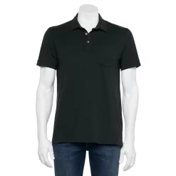 Men's Sonoma Goods For Life® Supersoft Lightweight Polo -Sonoma Goods For Life Shop 5267619 Black