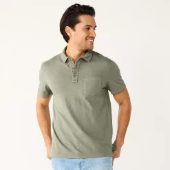 Men's Sonoma Goods For Life® Supersoft Lightweight Polo -Sonoma Goods For Life Shop 5267619 Olive