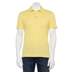 Men's Sonoma Goods For Life® Supersoft Lightweight Polo -Sonoma Goods For Life Shop 5267619 Yellow