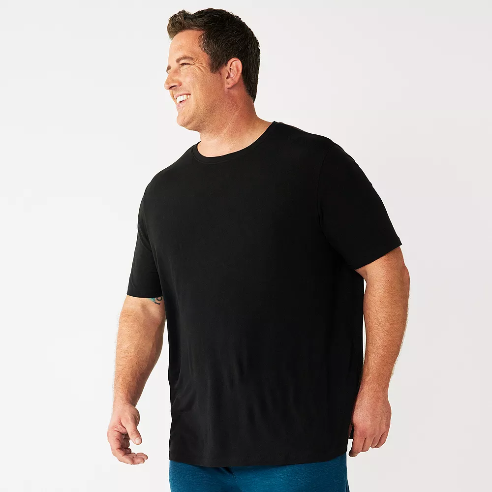 Big & Tall Sonoma Goods For Life® Seriously Soft Crewneck Tee - Image 2