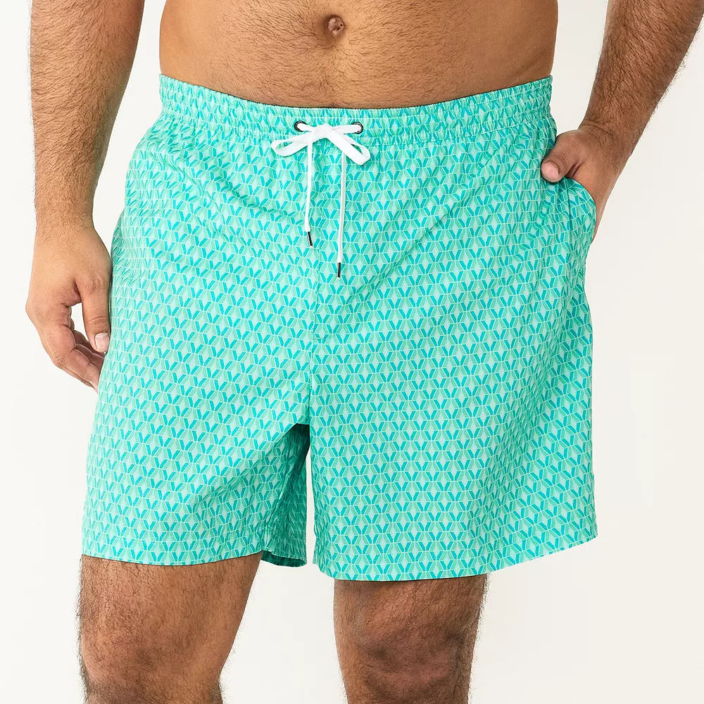 Men's Big & Tall Sonoma Goods For Life® Swim Trunks - Image 2