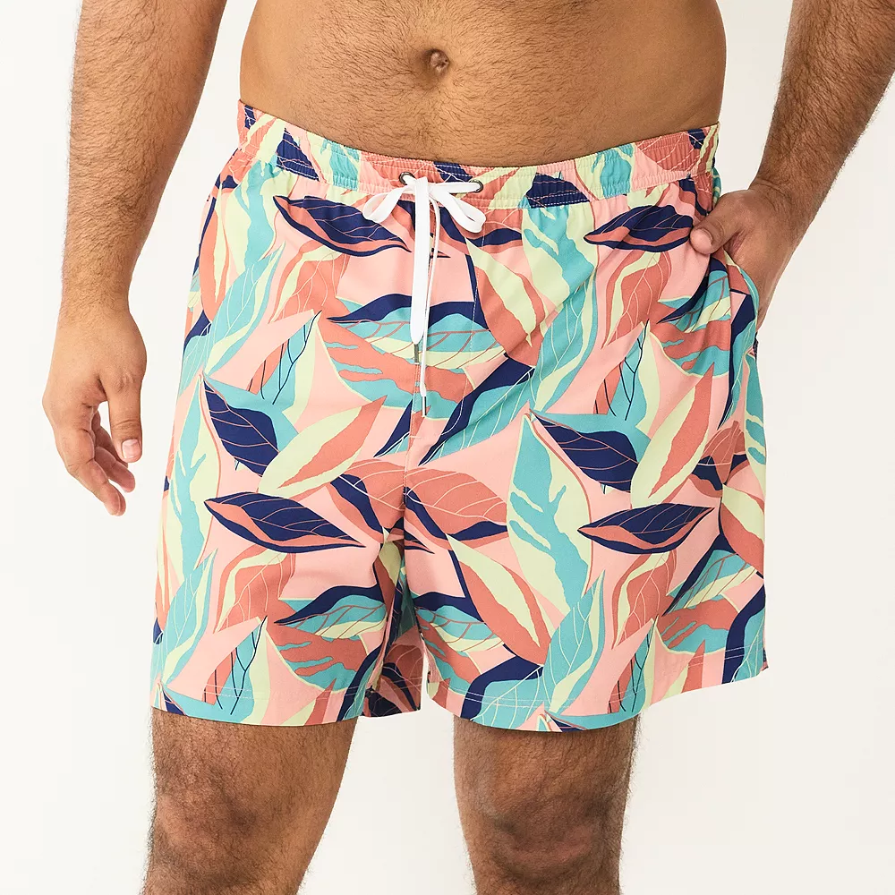 Men's Big & Tall Sonoma Goods For Life® Swim Trunks - Image 3