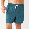 Men's Big & Tall Sonoma Goods For Life® Swim Trunks -Sonoma Goods For Life Shop 5272284 Wave Geo