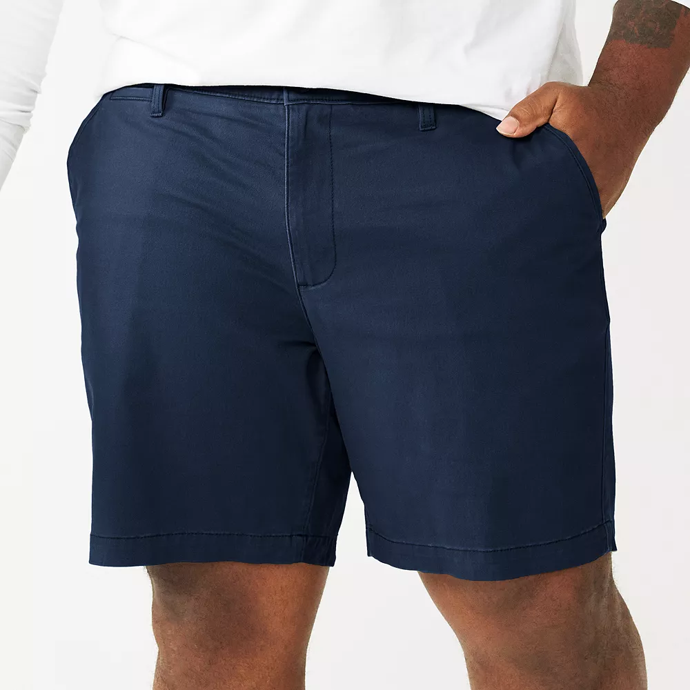 Big & Tall Sonoma Goods For Life® Regular-Fit Flex Flat-Front Shorts - Image 2