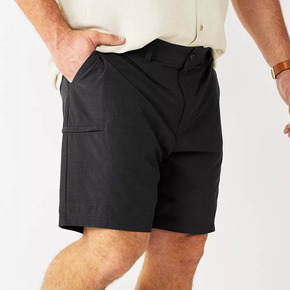 Big & Tall Sonoma Goods For Life® Regular-Fit Tech Cargo Shorts - Image 6
