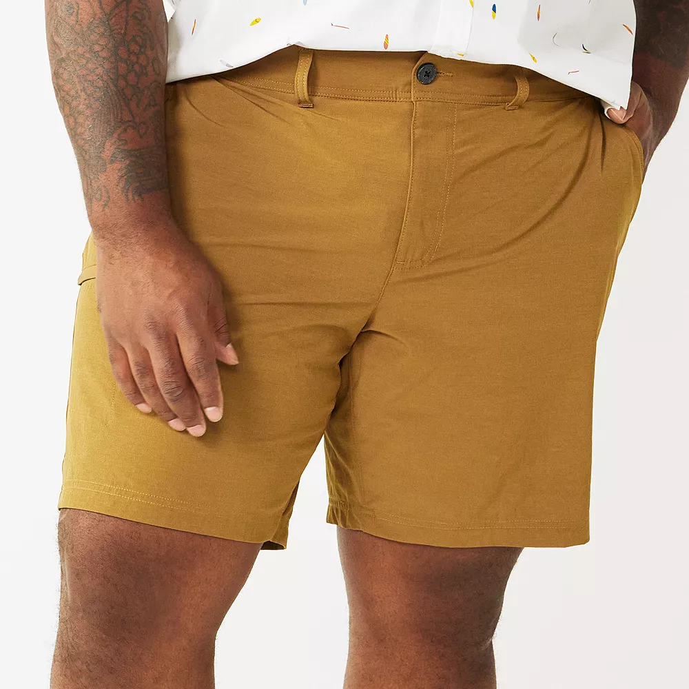 Big & Tall Sonoma Goods For Life® Regular-Fit Tech Cargo Shorts - Image 3