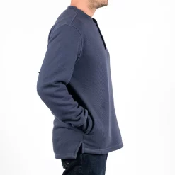 Men's Sonoma Goods For Life® Faux-Sherpa Lined Thermal Henley -Sonoma Goods For Life Shop 5470845 ALT