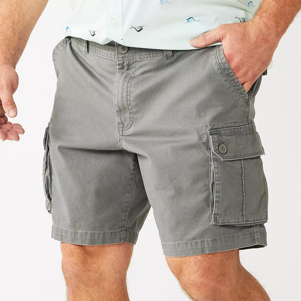 Big & Tall Sonoma Goods For Life® 10" Everyday Cargo Shorts - Image 3