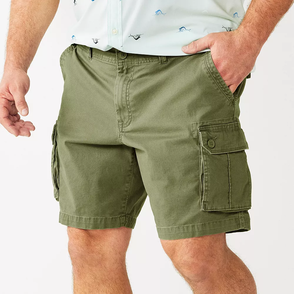 Big & Tall Sonoma Goods For Life® 10" Everyday Cargo Shorts - Image 4