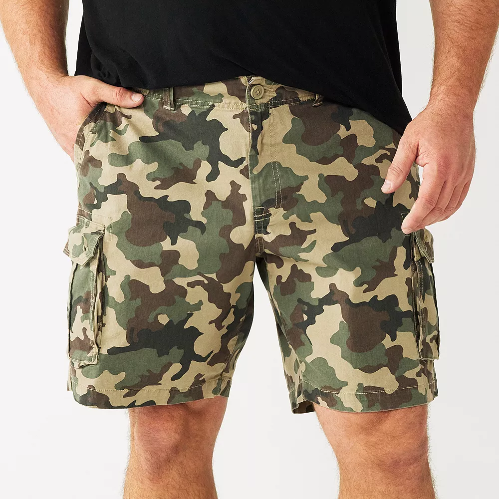 Big & Tall Sonoma Goods For Life® 10" Everyday Cargo Shorts