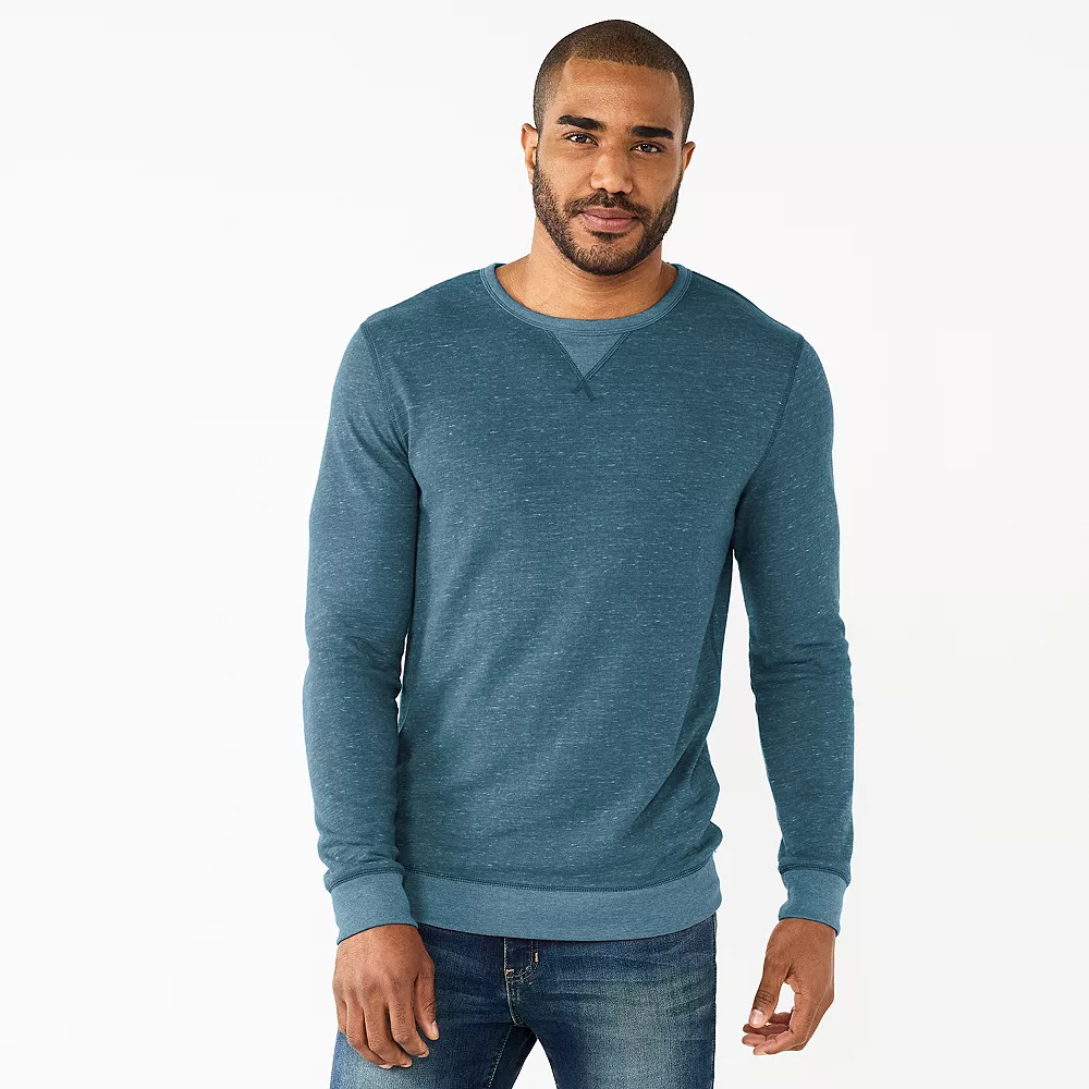 Men's Sonoma Goods For Life® Double Knit Crewneck - Image 7