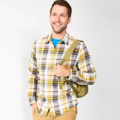 Men's Sonoma Goods For Life® Flannel Button-Down Shirt